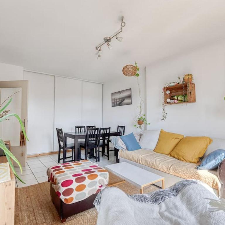 Le Parnasse : T2, vue sur le Lez, tram à proximité - Appartamento con 1 Camera da Letto - 10