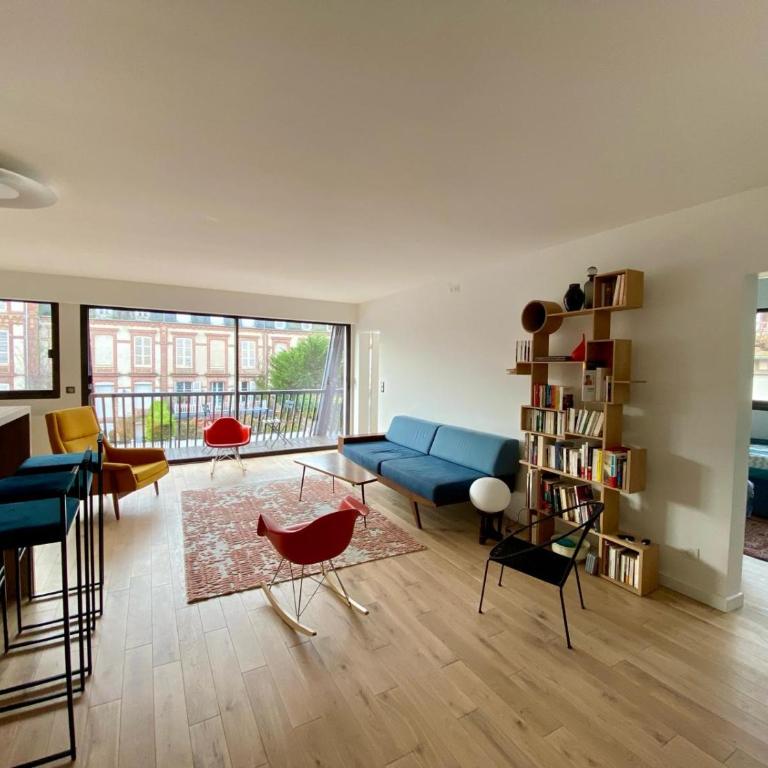 Au Nom du Zen 3 pièces avec terrasse cœur Deauville - Two-Bedroom Apartment - 35