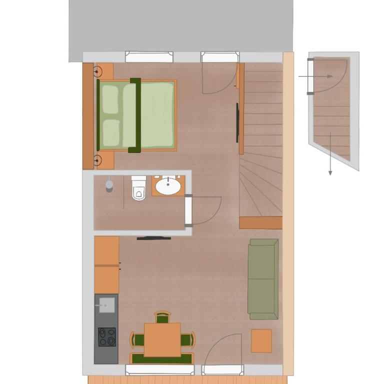 Chalet Tauplitz - Apartment mit 1 Schlafzimmer - 19