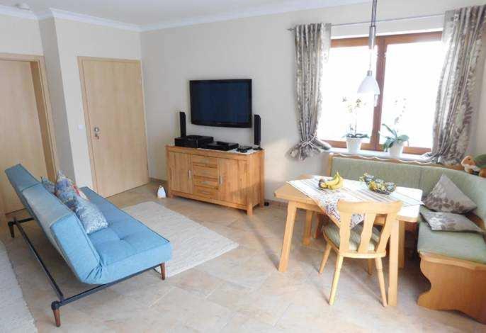 Haus Rosengarten - Apartment mit 1 Schlafzimmer und Terrasse - 15