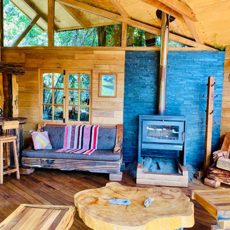 Cabañas con tinajas calientes en Parque Guaiquivilo - Chalet de 3 dormitorios - 5