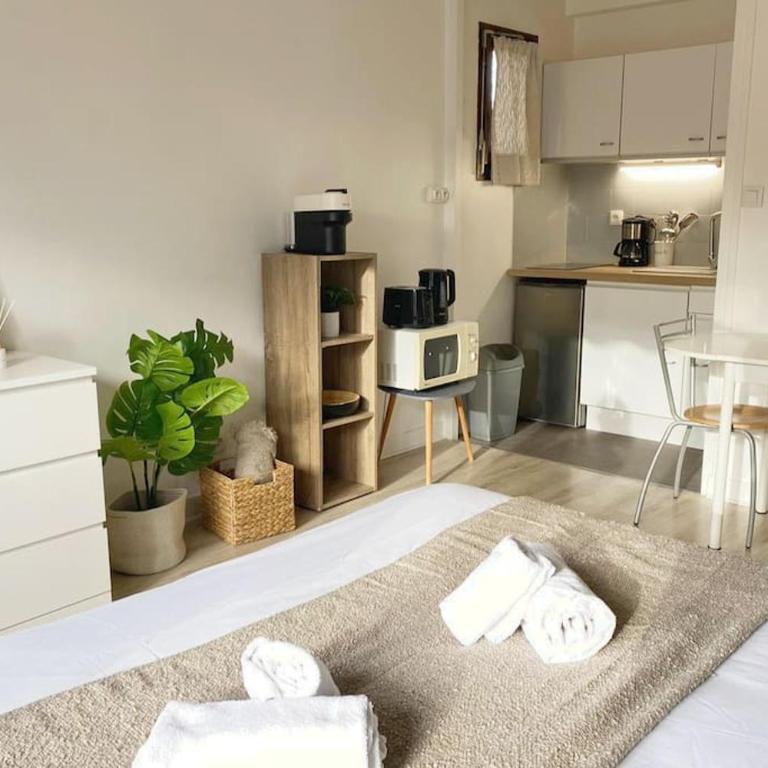 Le Syrme • 450m de la plage, balcon & parking - Studio - 2
