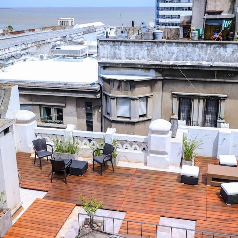 Galeón Nouveau (Apt 04). Terrace in The Oldtown - Two-Bedroom Apartment - 34