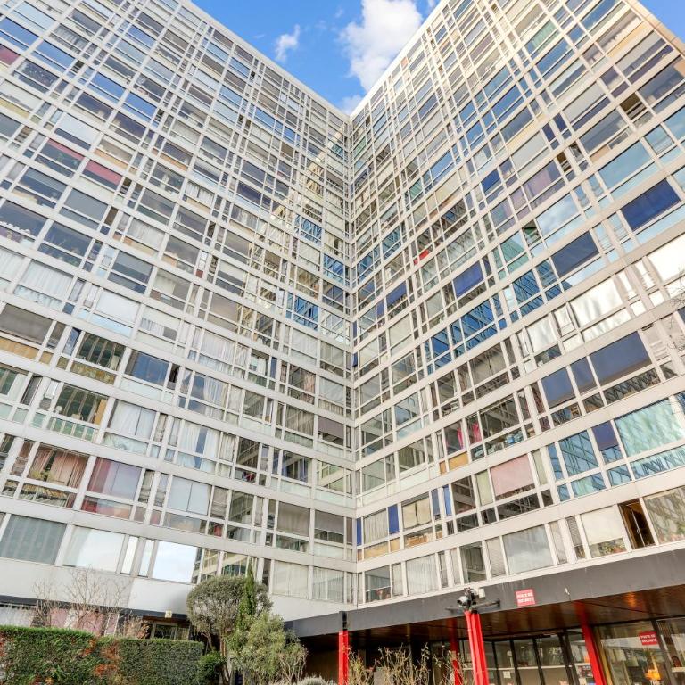 Paris luxury Apartment 75m2 with Eiffel Tower View, metro 1 min, parking - Appartement 2 Chambres - 23