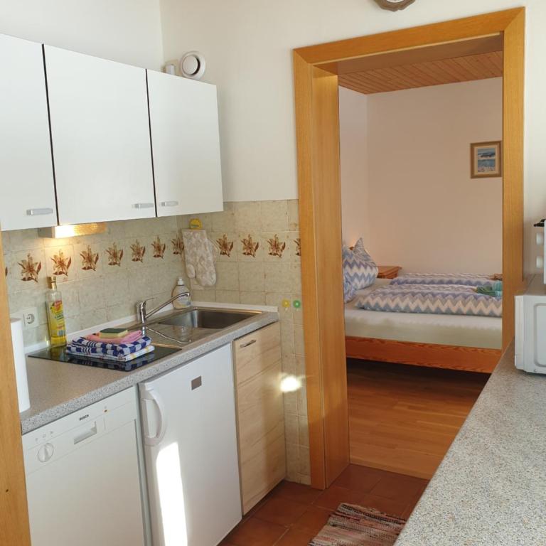 Ferienhaus Schäfer - Apartments - Wintersports - Family holiday - Holiday with your dog - Rural & Scenic - Apartment mit 1 Schlafzimmer, Balkon und Bergblick - 7
