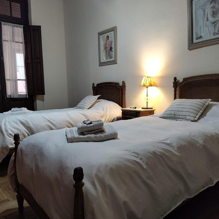 La Escondida, Casa de Huéspedes - Habitación Doble con baño privado externo - 2 camas - 2