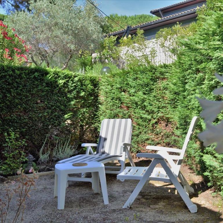 Appartement 2 pièces cabine avec terrasse, jardin, piscine et parking, proche plage - Le Lavandou - FR-1-251-517 - Appartement - 3
