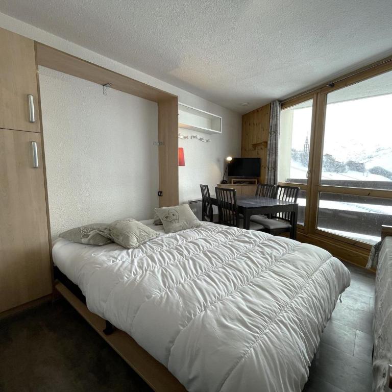 Studio 3 pers. avec balcon sud, accès pistes, quartier Preyerand, Les Menuires - FR-1-452-386 - Monolocale - 6