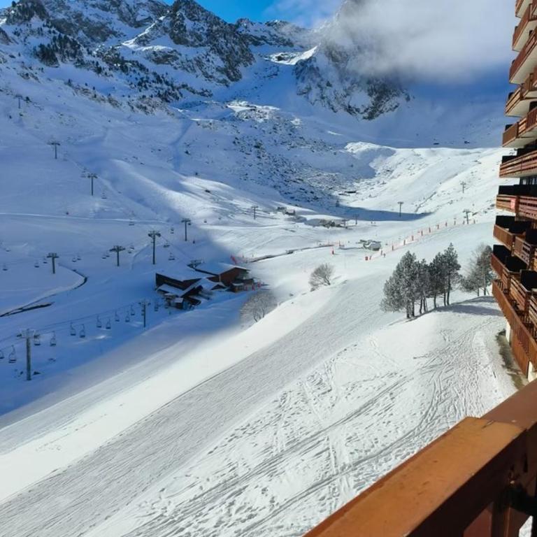 Studio 30m2 pour 4 pers La Mongie avec canape-lit et lit superposé - Appartement avec Balcon - 17