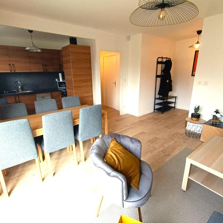 Les vergers de Serris, 6 personnes, 2 PK privés, balcon, lit bébé - Apartment mit 2 Schlafzimmern - 12
