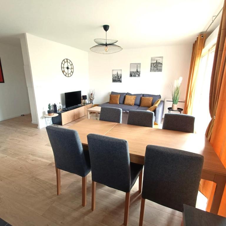 Les vergers de Serris, 6 personnes, 2 PK privés, balcon, lit bébé - Apartment mit 2 Schlafzimmern - 1