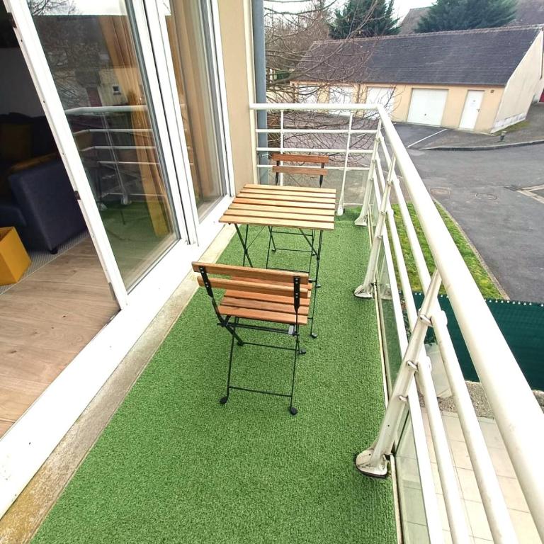 Les vergers de Serris, 6 personnes, 2 PK privés, balcon, lit bébé - Apartment mit 2 Schlafzimmern - 26