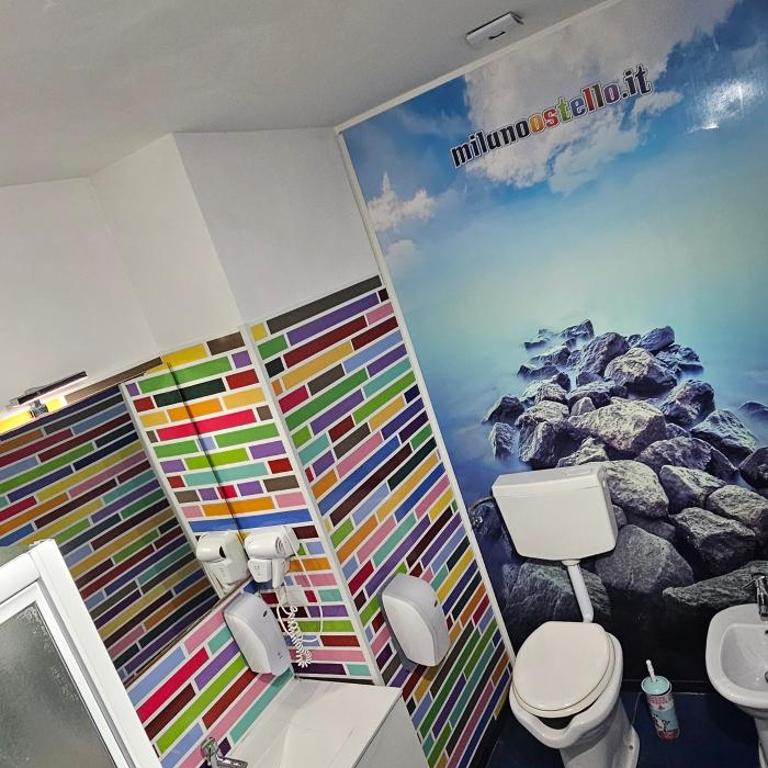 Milano Ostello - Camera Quadrupla con Bagno Privato - 5