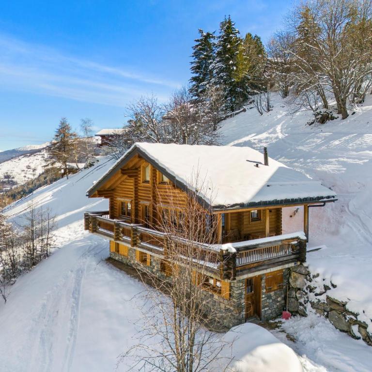 AlpenRose - 8 pers - avec cachet -pres des pistes - Chalet mit 3 Schlafzimmern - 42