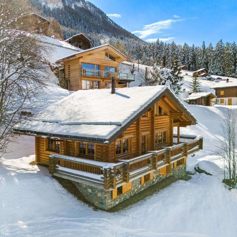 AlpenRose - 8 pers - avec cachet -pres des pistes - Chalet mit 3 Schlafzimmern - 43
