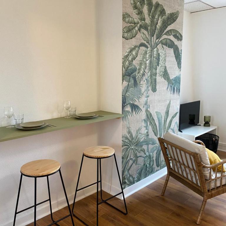 Studio Malo les bains plage 3eme étage - Apartamento de 1 dormitorio - 9