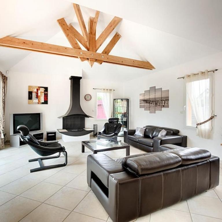 Havre de paix avec piscine pour 6 personnes - Villa 3 Chambres - 6
