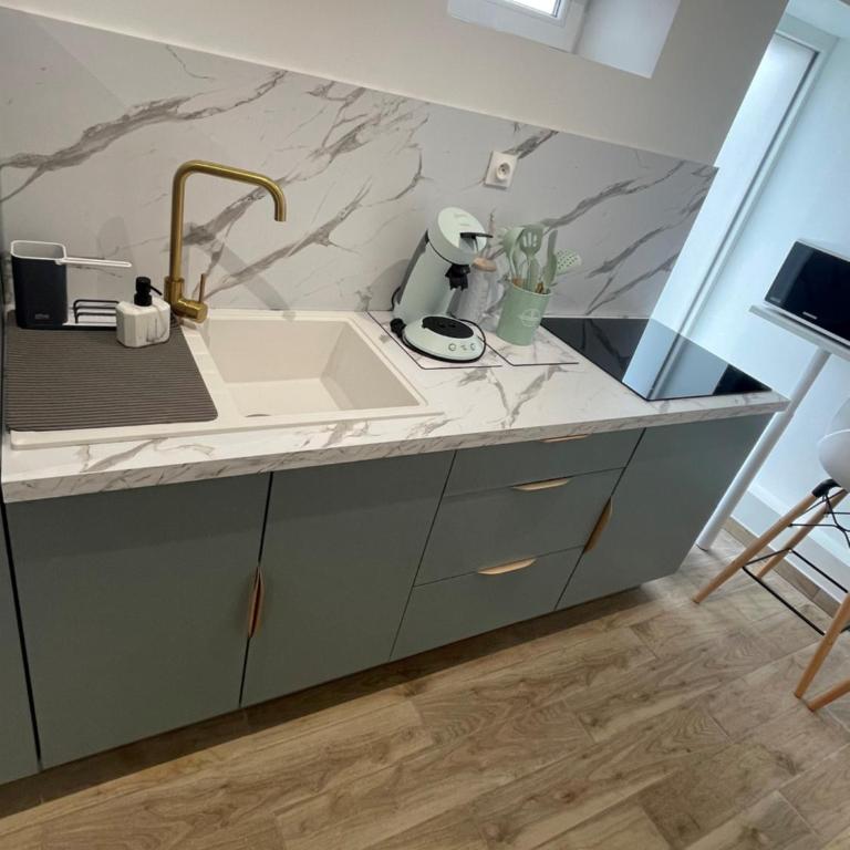 Studio entre mer et centre-ville - Appartement 1 Chambre - 8