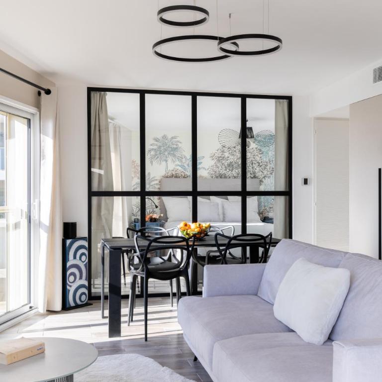 SPLENDIDE APPARTEMENT NICE BLUE PEARL TOUT CONFORT VUE MER PANORAMIQUE - Appartement 2 Chambres - 5