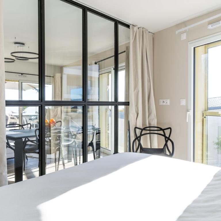 SPLENDIDE APPARTEMENT NICE BLUE PEARL TOUT CONFORT VUE MER PANORAMIQUE - Appartement 2 Chambres - 8