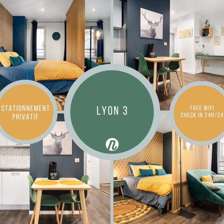 Studio cosy avec parking - Appartement 1 Chambre - 1