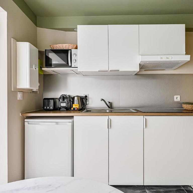 L'Oasis Parisien - 2 pers - Métro Oberkampf - Appartamento con 1 Camera da Letto - 8