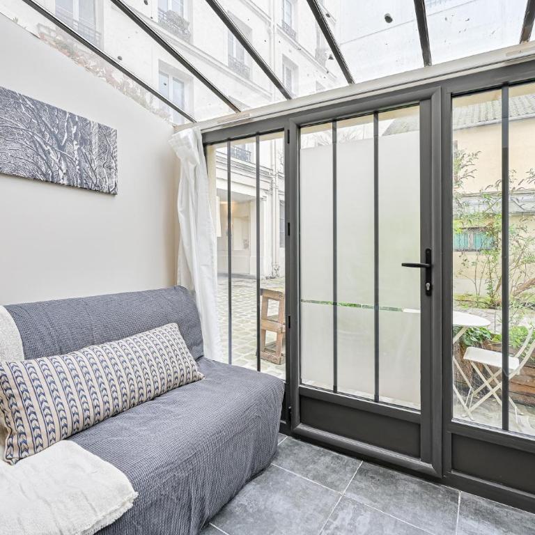 L'Oasis Parisien - 2 pers - Métro Oberkampf - Appartamento con 1 Camera da Letto - 5