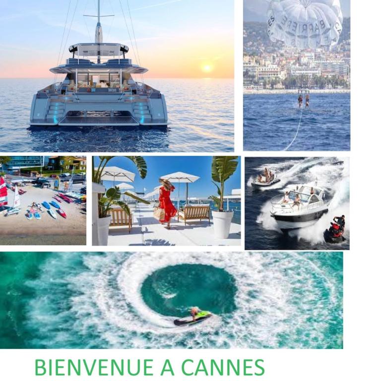 Beach House Cannes - Plages du Midi- 3 Ch - 3 Sdd - 2 wc - Fibre - Pkgs - Maison de Ville 3 Chambres - 87