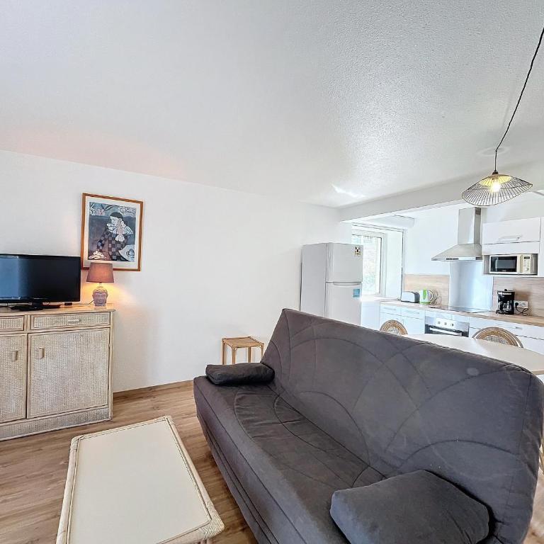 Charmant F2 avec Terrasse, Proche Thermes et Centre-Ville - Animaux Bienvenus, Wifi Inclus - FR-1-451-205 - Apartamento de 1 dormitorio - 1