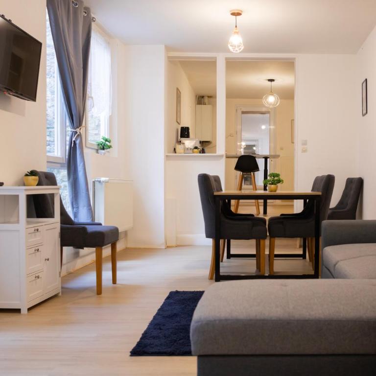 SPA central charmant duplex cosy 90m2 à 300m rue piétonne et 500 m du port - Appartement 1 Chambre - 38