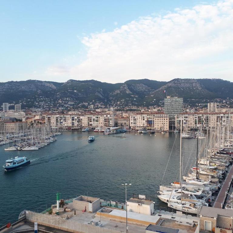 Superbe T3 climatisé - vue port de plaisance - centre historique - balcon - WIFI - 5e avec ascenseur - Appartamento con 2 Camere da Letto - 47