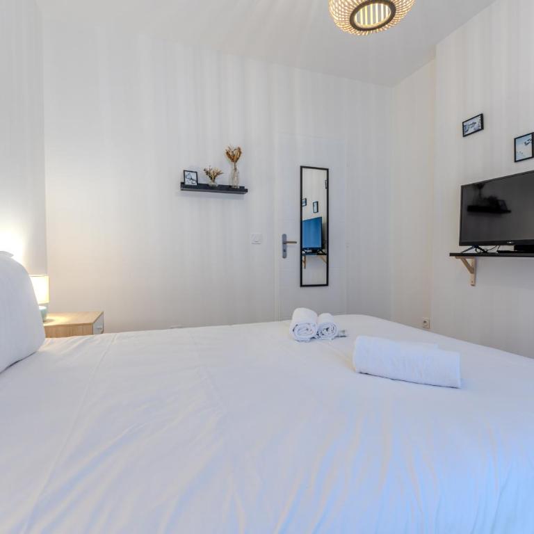 Joli T2- cocooning - wifi fibre - lave-linge - Appartement - 6