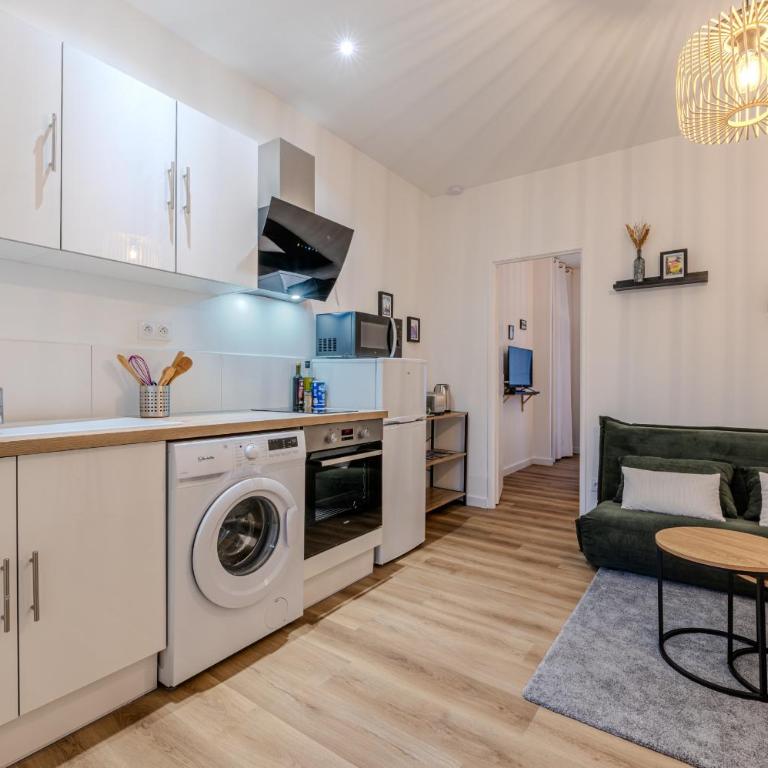 Joli T2- cocooning - wifi fibre - lave-linge - Appartement - 9