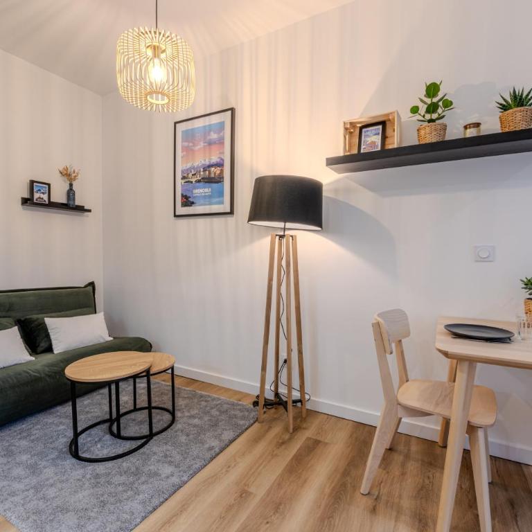 Joli T2- cocooning - wifi fibre - lave-linge - Appartement - 18