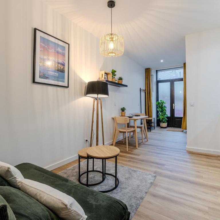 Joli T2- cocooning - wifi fibre - lave-linge - Appartement - 22