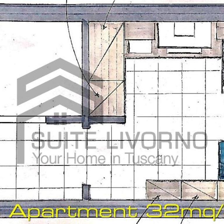 Suites Marilia Apartments - Suite Livorno Holiday Home Group - Appartamento con 1 Camera da Letto - 13