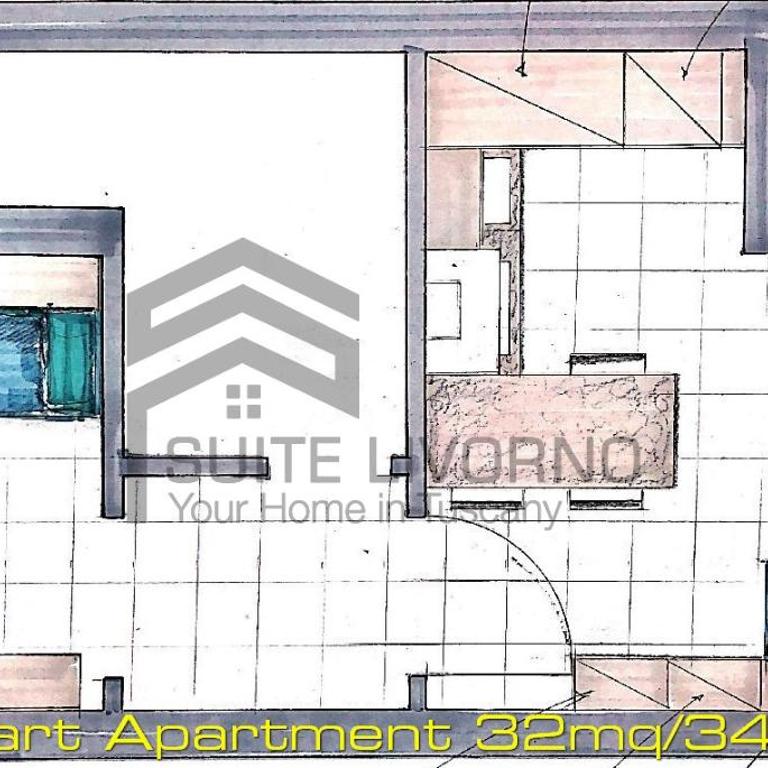 Suites Marilia Apartments - Suite Livorno Holiday Home Group - Appartamento con 1 Camera da Letto - 19