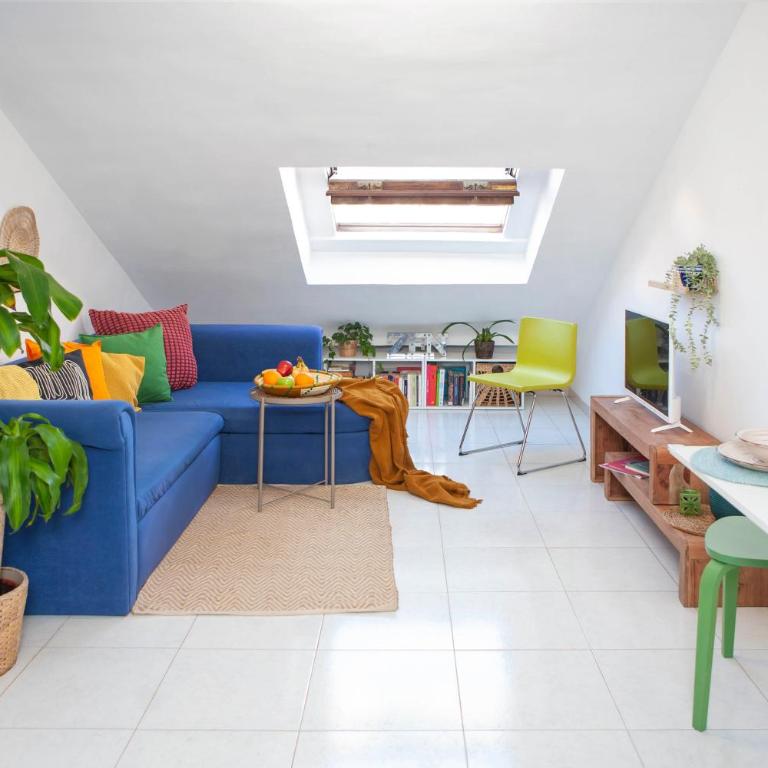 Picasso's Dream Cozy & Chic Attic Plaza Merced - Apartamento de 1 dormitorio - No fumadores - 5