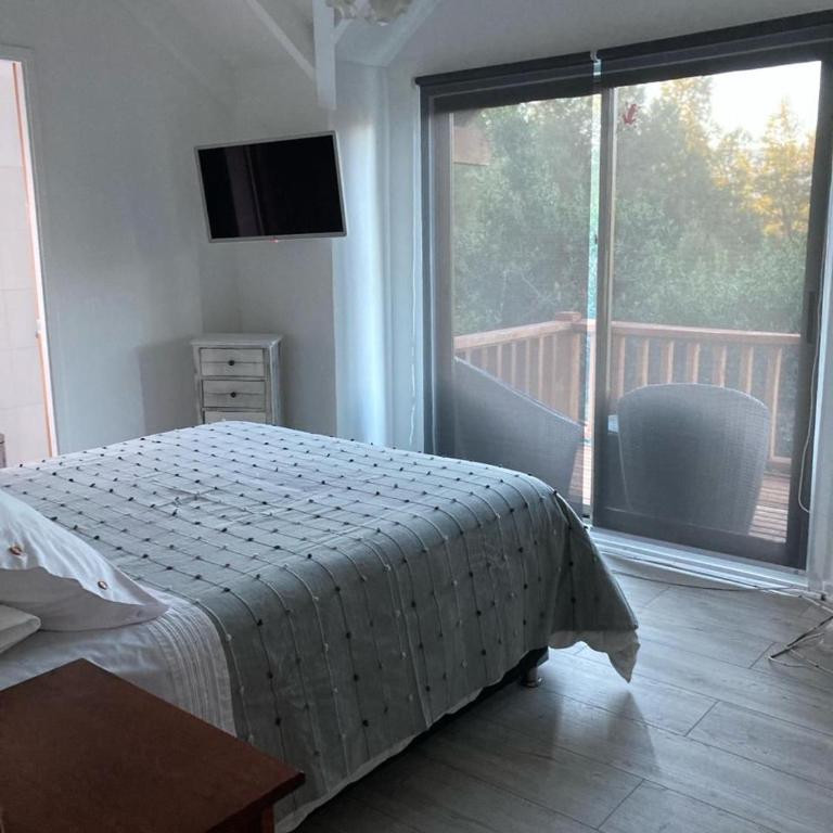 Das Gästehaus, Pucón, Hostels high rating - Habitación Doble con terraza - 7