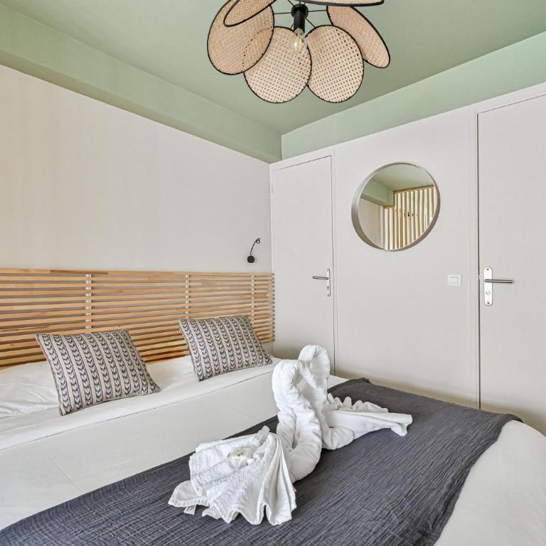 L'Oasis Parisien - 2 pers - Métro Oberkampf - Appartamento con 1 Camera da Letto - 3