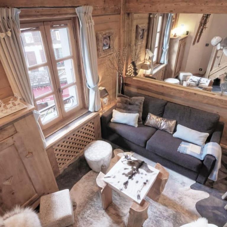 Duplex Chaleureux au Cœur de Megève 2 p - Appartement 1 Chambre - 5