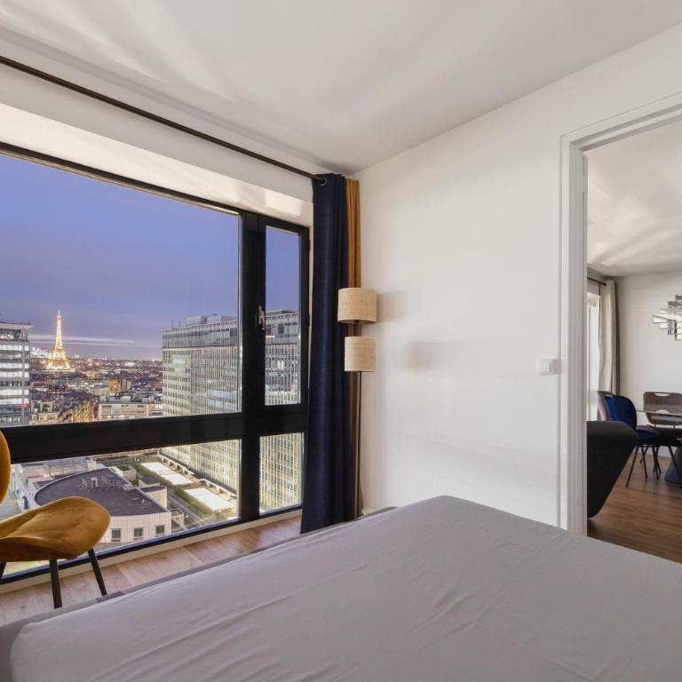 Paris luxury Apartment 75m2 with Eiffel Tower View, metro 1 min, parking - Appartement 2 Chambres - 29
