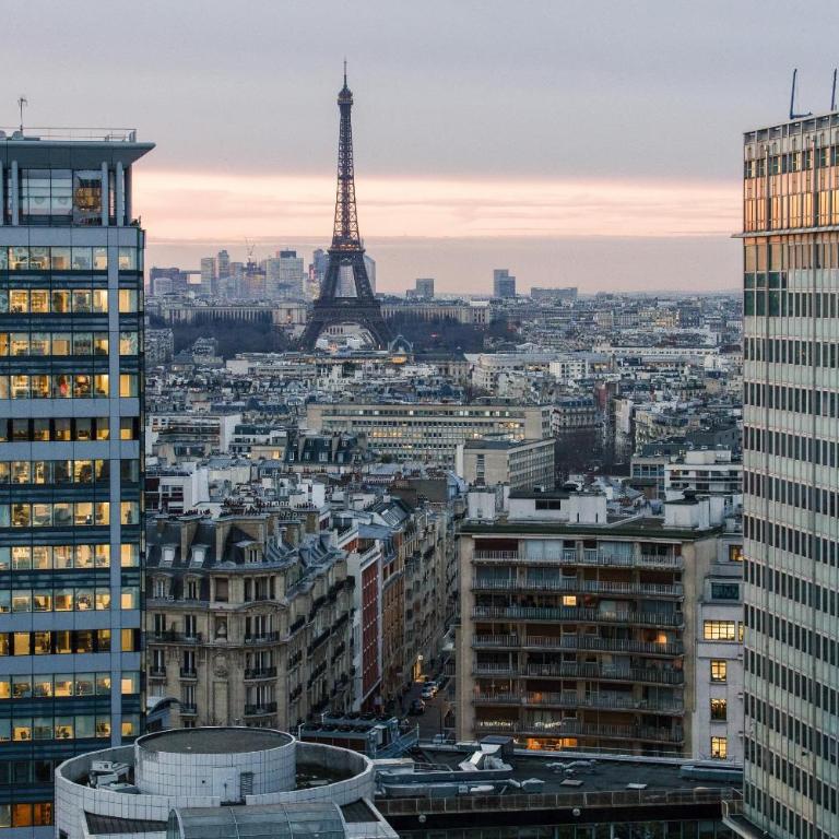 Paris luxury Apartment 75m2 with Eiffel Tower View, metro 1 min, parking - Appartement 2 Chambres - 9