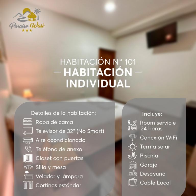 Paraiso Wasi - Single Room - 1