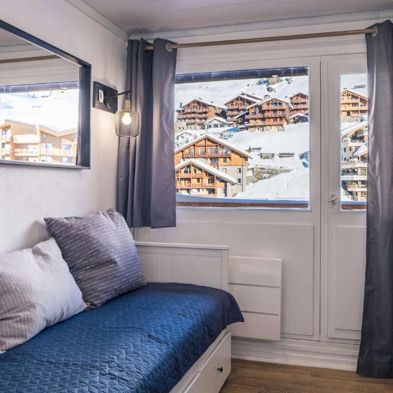 Appartement rénové 18m², Val Thorens - 2 pers, balcon, proche pistes - FR-1-637-77 - Monolocale - 2