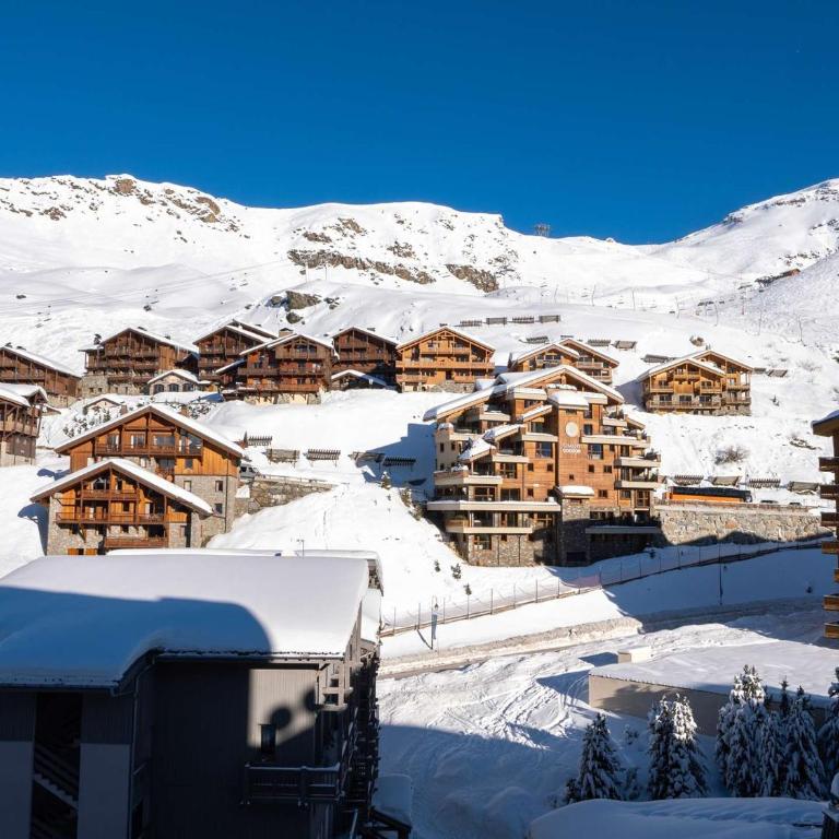 Appartement rénové 18m², Val Thorens - 2 pers, balcon, proche pistes - FR-1-637-77 - Monolocale - 9
