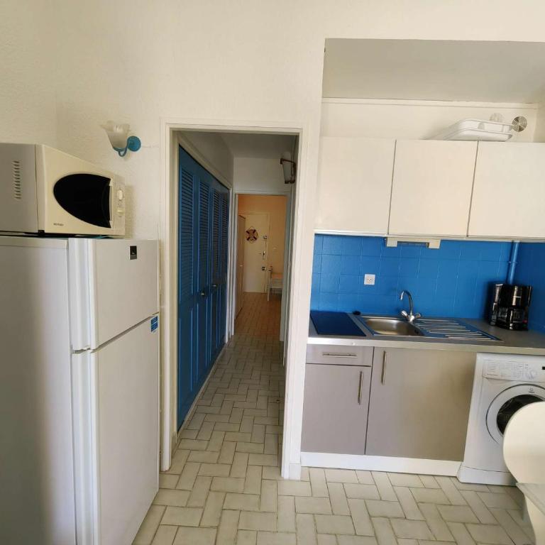 Studio alcôve 4 pers, parking, clim à 20m de la plage - FR-1-607-184 - Apartment - 7