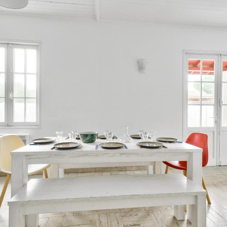Maison pour 10 - jardin - 600 m de la plage - Casa - 10