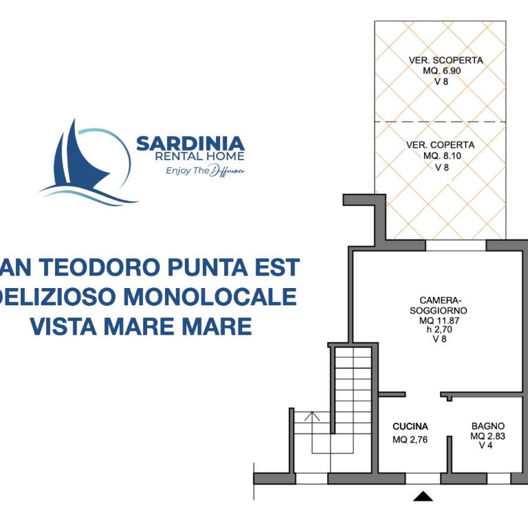 Punta Est - Mono OSTRO Terrazza Fronte Mare - Appartamento con 1 Camera da Letto - 20