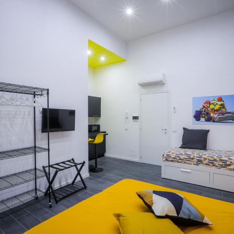 Napoli Games Apartments by Dimorra - Camera Quadrupla Deluxe - 9